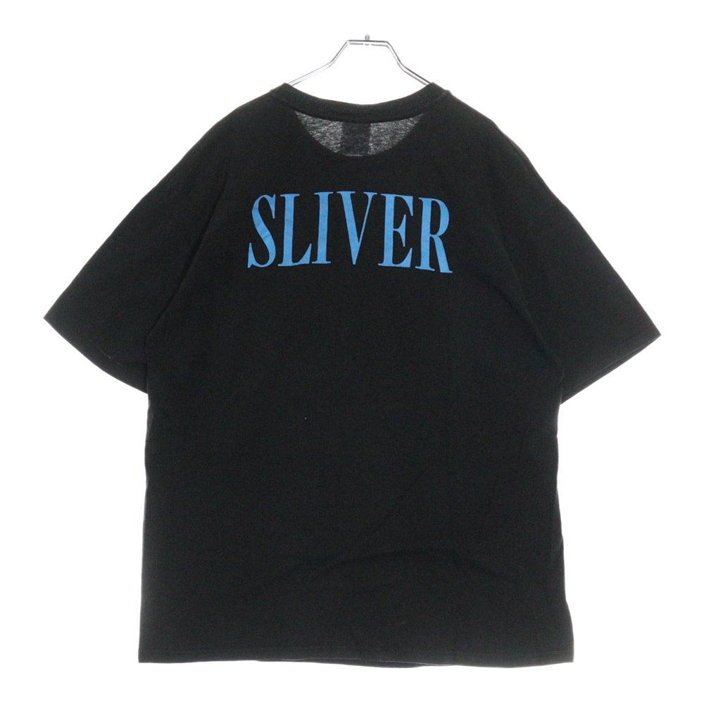 VINTAGE(ヴィンテージ) 90s NIRVANA SLIVER BACKSTAGE PASS FITS ニルヴァーナ スリヴァー 両面プリント半袖Tシャツ カットソー ブラック