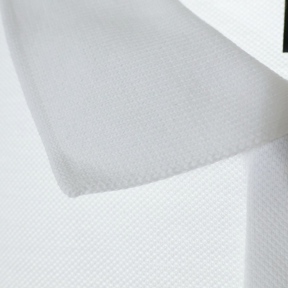 BALENCIAGA(バレンシアガ) 24SS BBロゴ刺繍オーバーサイズ半袖ポロシャツ 791001 TQVM7 ホワイト