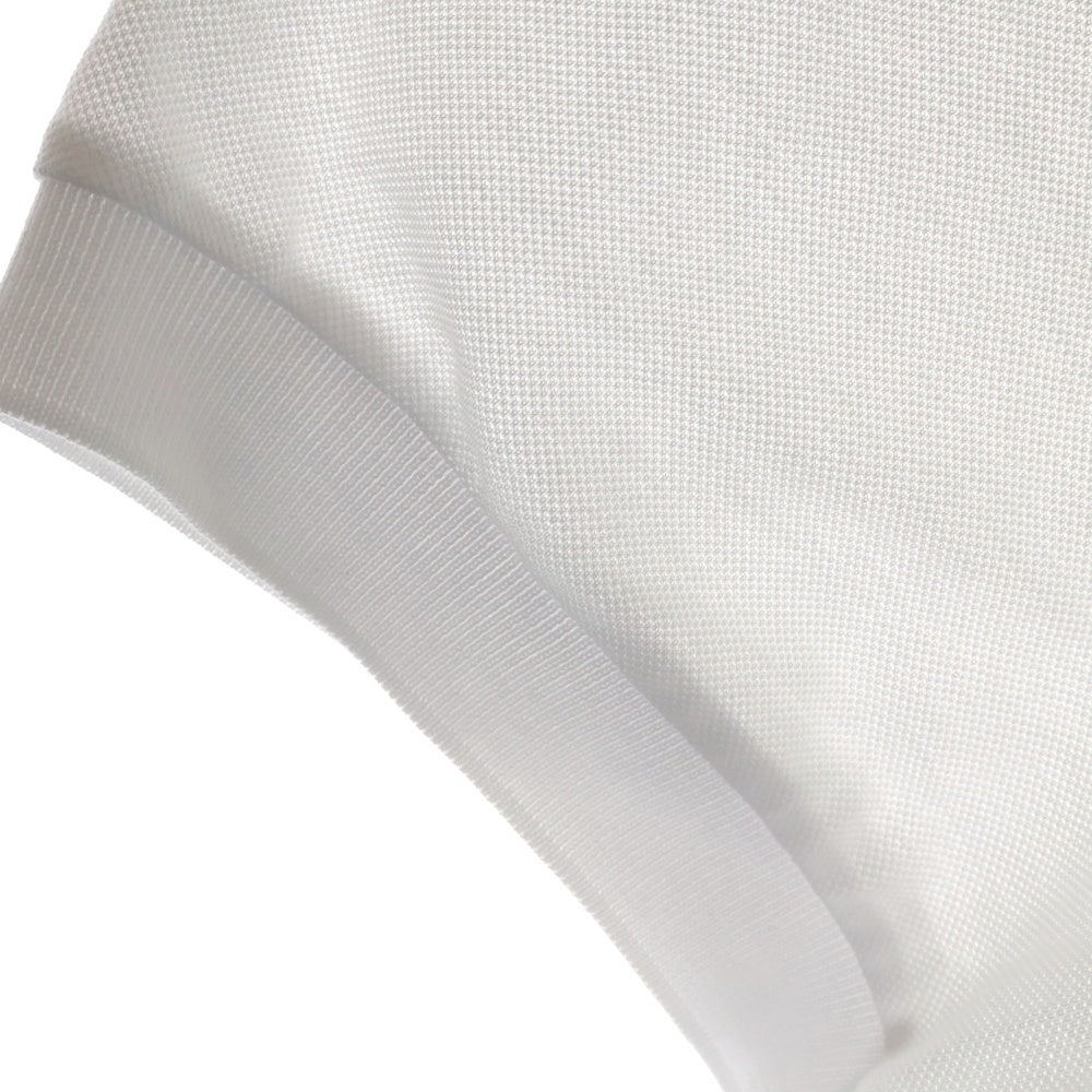 BALENCIAGA(バレンシアガ) 24SS BBロゴ刺繍オーバーサイズ半袖ポロシャツ 791001 TQVM7 ホワイト