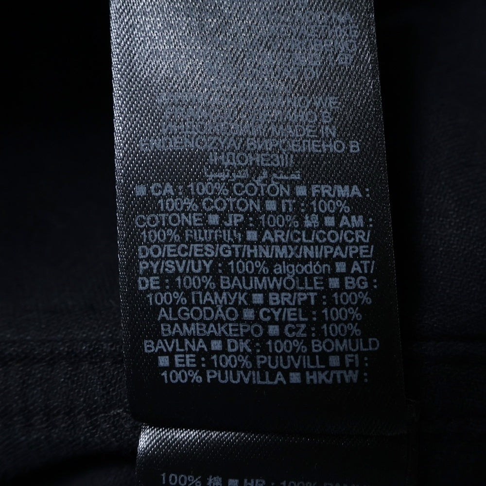 Yeezy Gap Engineered by Balenciaga(イージー ギャップ エンジニアードバイ バレンシアガ) SATEEN ANORAK HOODIE サテンアノラックフーディーパーカー 471395 ブラック