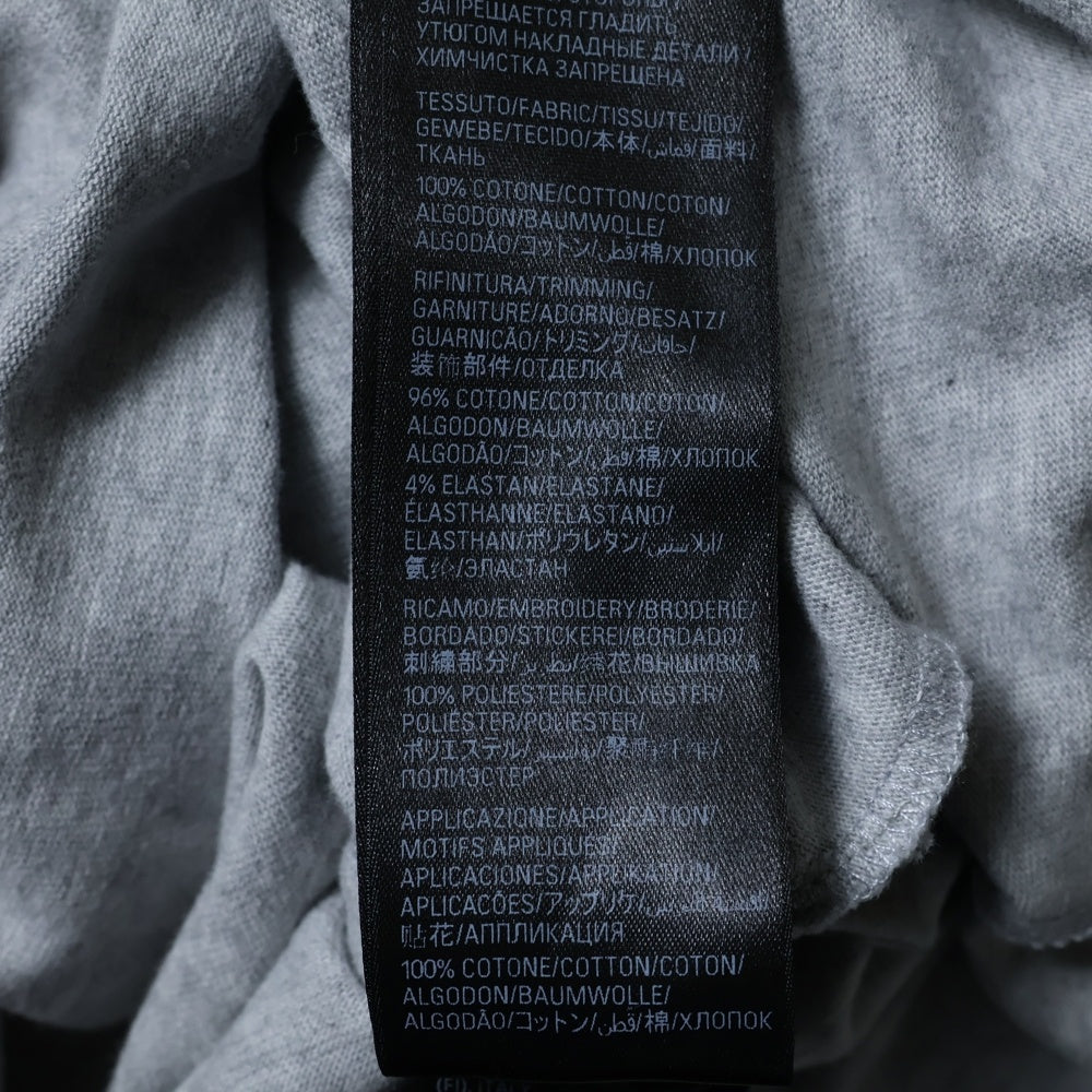 BALENCIAGA(バレンシアガ) 23SS BE KIND BERLIN OVERSIZED T-SHIRT ビーカインド ロゴオーバーサイズ半袖Tシャツ カットソー 739028 TPVD5 グレー