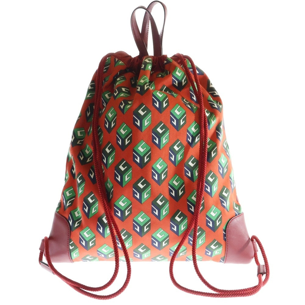 GUCCI(グッチ) ドローストリング キューブ バックパック 473872 レッド
