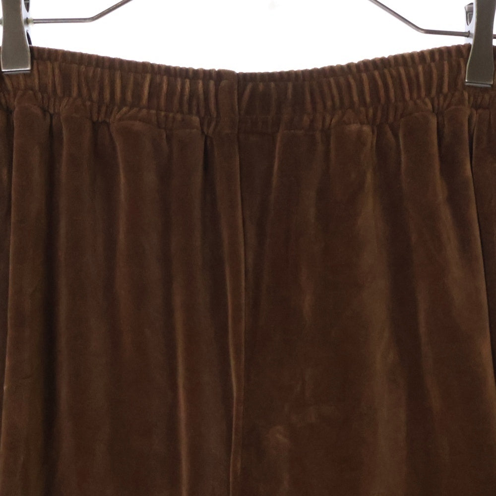 GUCCI(グッチ) サイドライン ベロ ルーズショニエールトラックパンツ 574097 XJA6U ブラウン