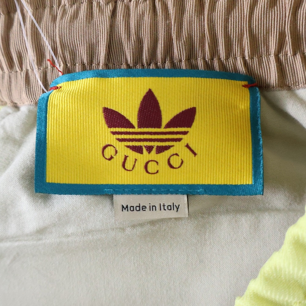 GUCCI(グッチ) × adidas サイドライン トラックパンツ 714926 ZAKQ9 イエロー