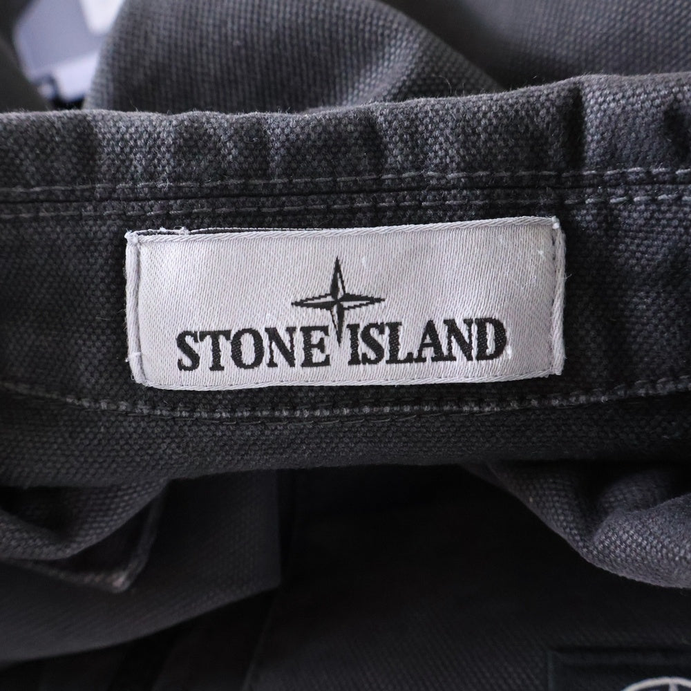 STONE ISLAND(ストーンアイランド) ロゴワッペン ジップアップ シャツジャケット 811511501 グレー
