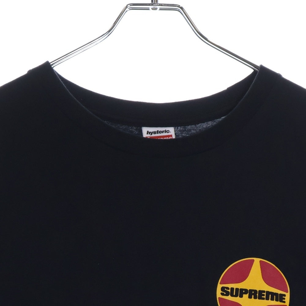SUPREME(シュプリーム) 24AW ×Hysteric Glamour Pin Up Tee ヒステリックグラマー ピンアップ 半袖Tシャツ ブラック