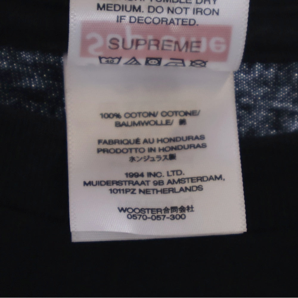 SUPREME(シュプリーム) 24AW ×Hysteric Glamour Pin Up Tee ヒステリックグラマー ピンアップ 半袖Tシャツ ブラック