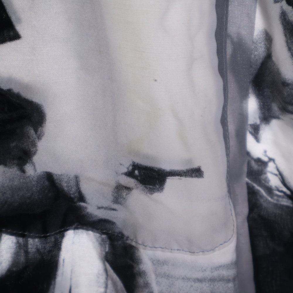 WACKO MARIA(ワコマリア) 21SS LARRY CLARK TULSA HAWAIIAN SHIRT S/S ラリークラーク 開襟シャツ 半袖シャツ グレー/ホワイト