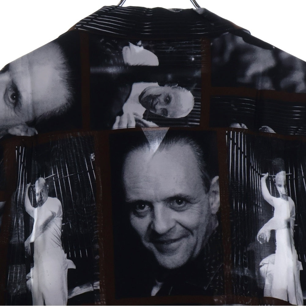 WACKO MARIA(ワコマリア) 21SS THE SILENCE OF THE LAMBS HAWAIIAN SHIRT S/S 羊たちの沈黙 開襟シャツ 半袖シャツ ブラウン/ブラック