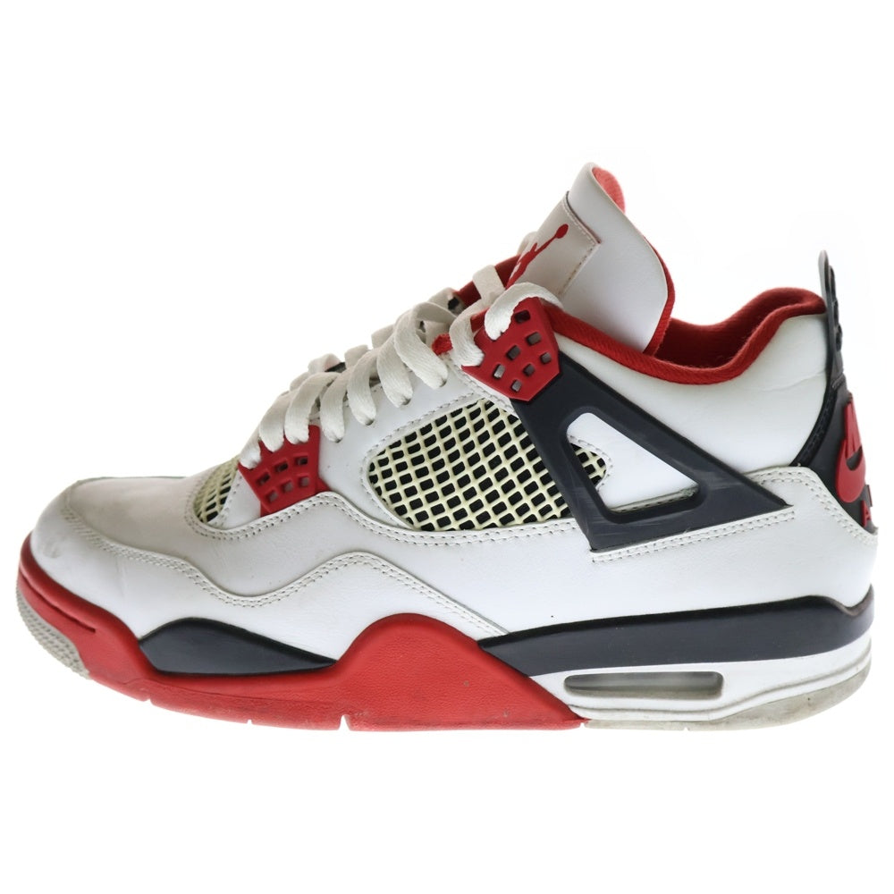 NIKE(ナイキ) AIR JORDAN 4 RETRO OG Fire Red DC7770-160 エアジョーダン4 レトロ OG ファイヤーレッド ハイカットスニーカー US8/26.0cm