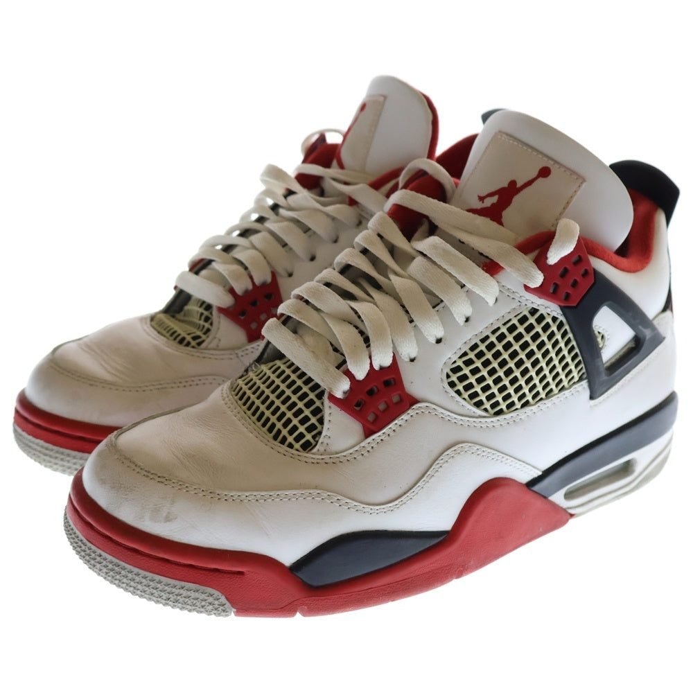 NIKE(ナイキ) AIR JORDAN 4 RETRO OG Fire Red DC7770-160 エアジョーダン4 レトロ OG ファイヤーレッド ハイカットスニーカー US8/26.0cm