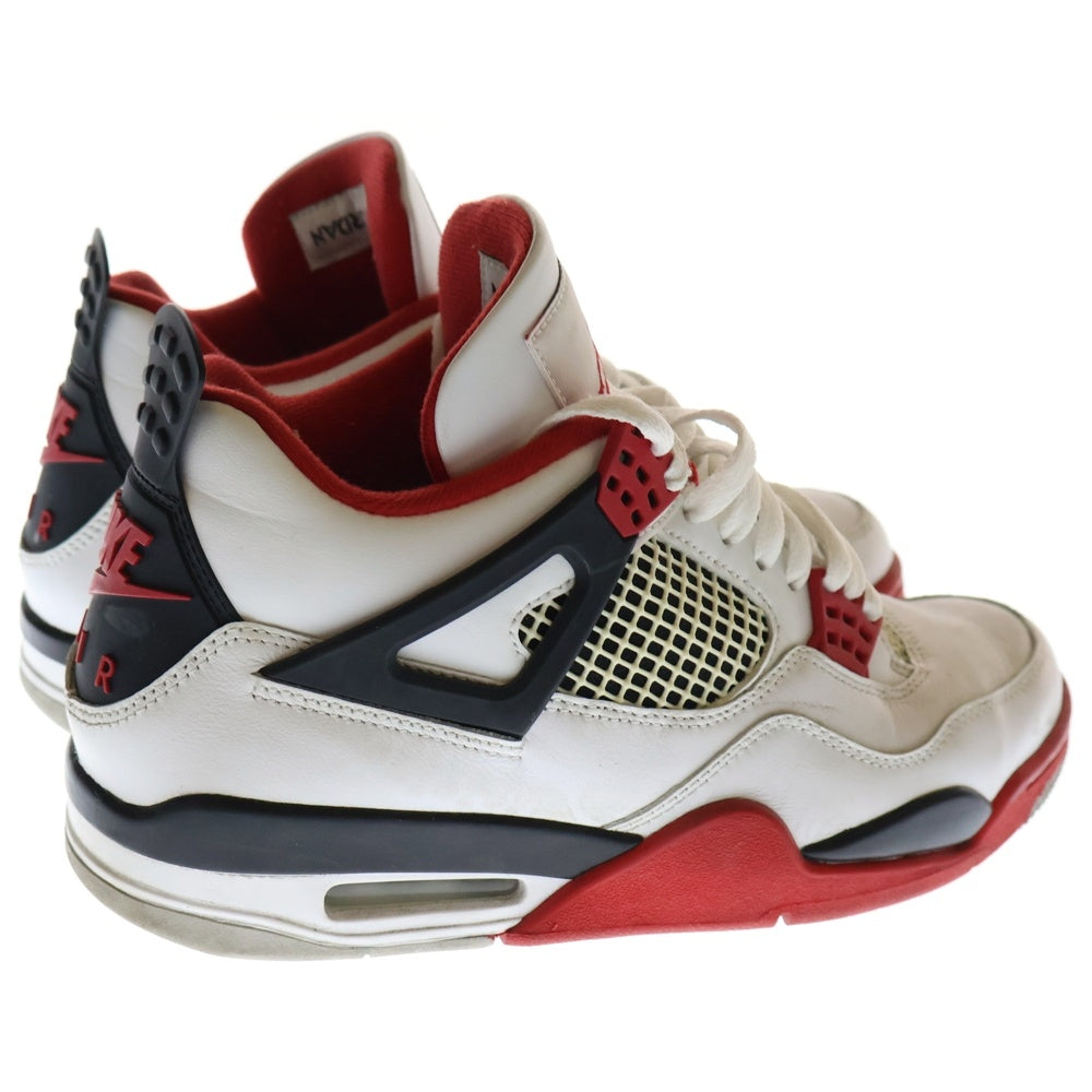 NIKE(ナイキ) AIR JORDAN 4 RETRO OG Fire Red DC7770-160 エアジョーダン4 レトロ OG ファイヤーレッド ハイカットスニーカー US8/26.0cm