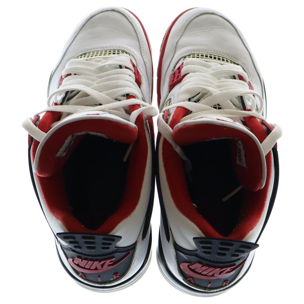 NIKE(ナイキ) AIR JORDAN 4 RETRO OG Fire Red DC7770-160 エアジョーダン4 レトロ OG ファイヤーレッド ハイカットスニーカー US8/26.0cm