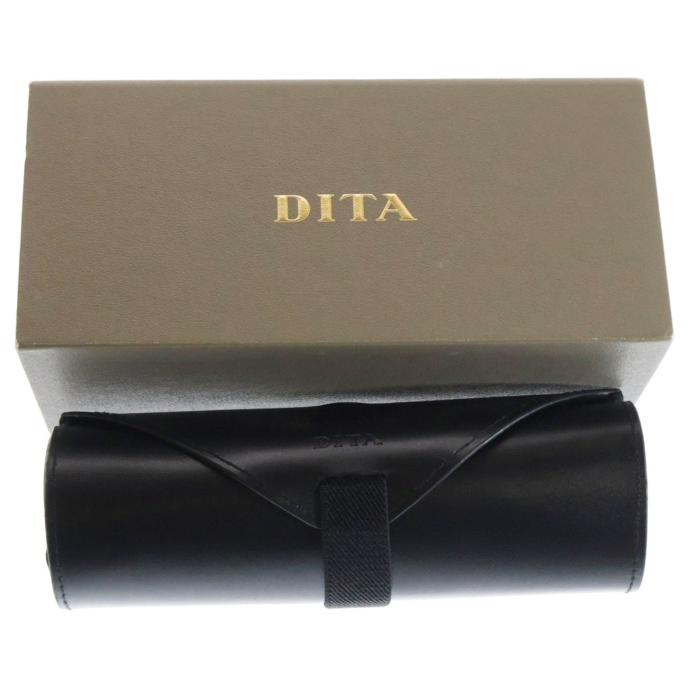 DITA(ディータ) FLIGHT 006 ティアドロップ アビエーター サングラス アイウェア シルバー/ブルー
