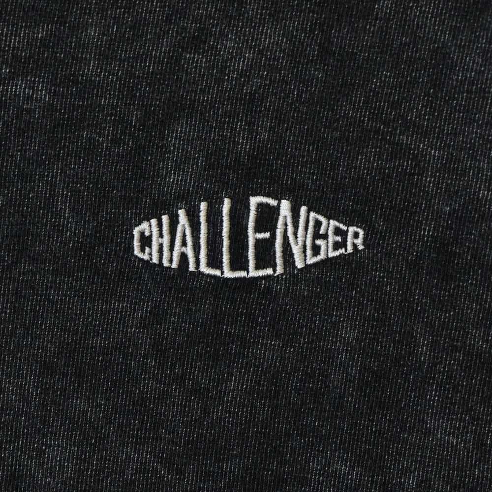 CHALLENGER(チャレンジャー) PIGMENT LOGO TEE ピグメントロゴ半袖Tシャツ カットソー グレー