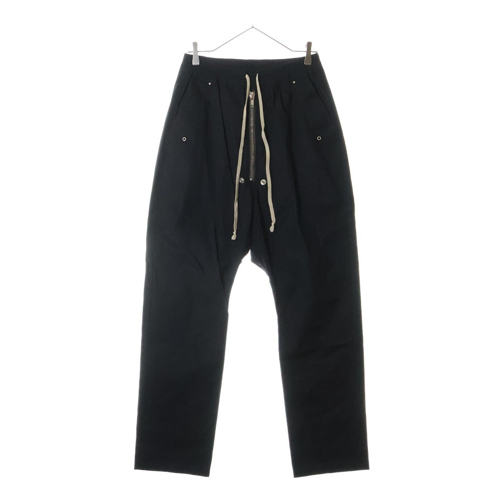 Rick Owens(リックオウエンス) 21SS PHLEGETHON BELA TROUSERS RU21S6361 ドローストリングパンツ ブラック