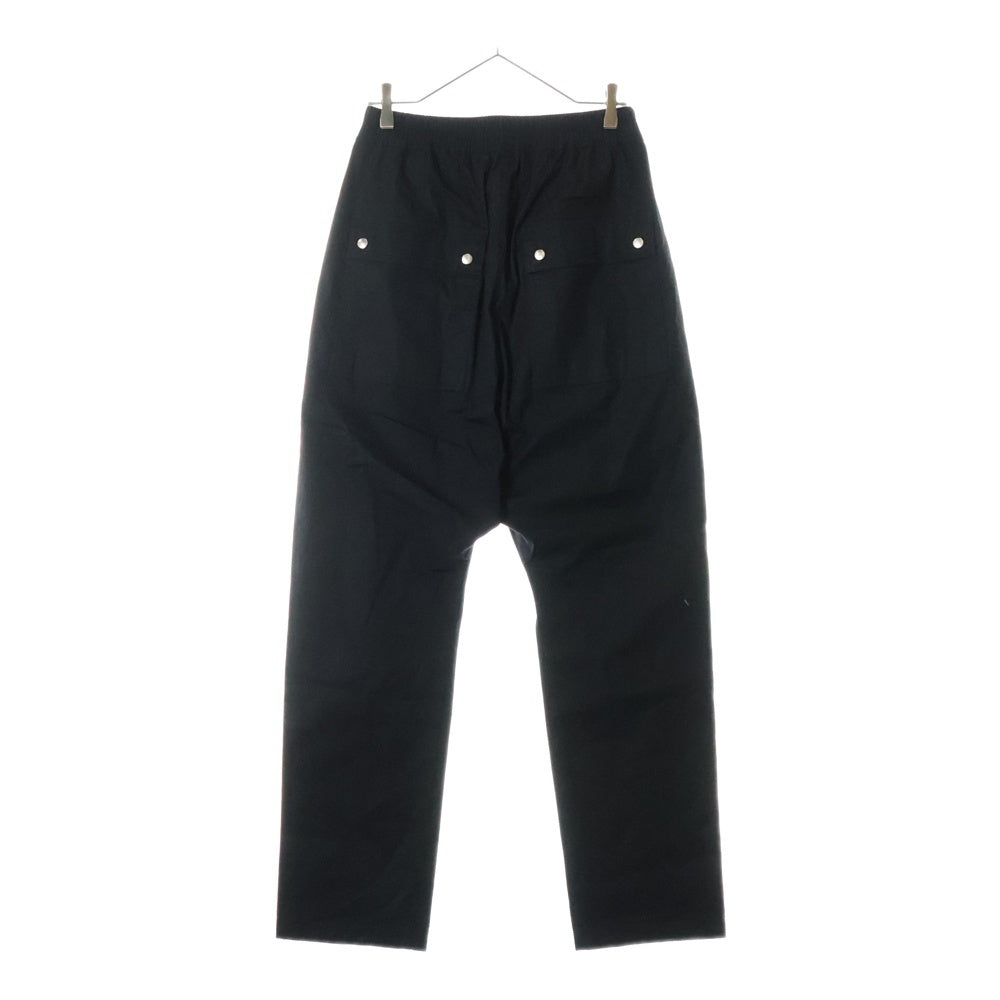 Rick Owens(リックオウエンス) 21SS PHLEGETHON BELA TROUSERS RU21S6361 ドローストリングパンツ ブラック