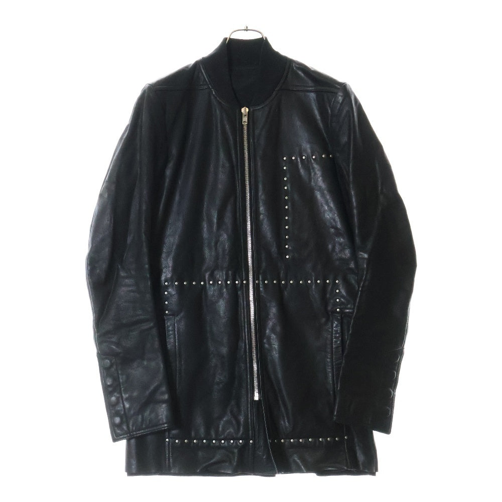 Rick Owens(リックオウエンス) 15AW SPHINX STUDDED JACKET RR15F7711 スタッズレザージャケット ブラック