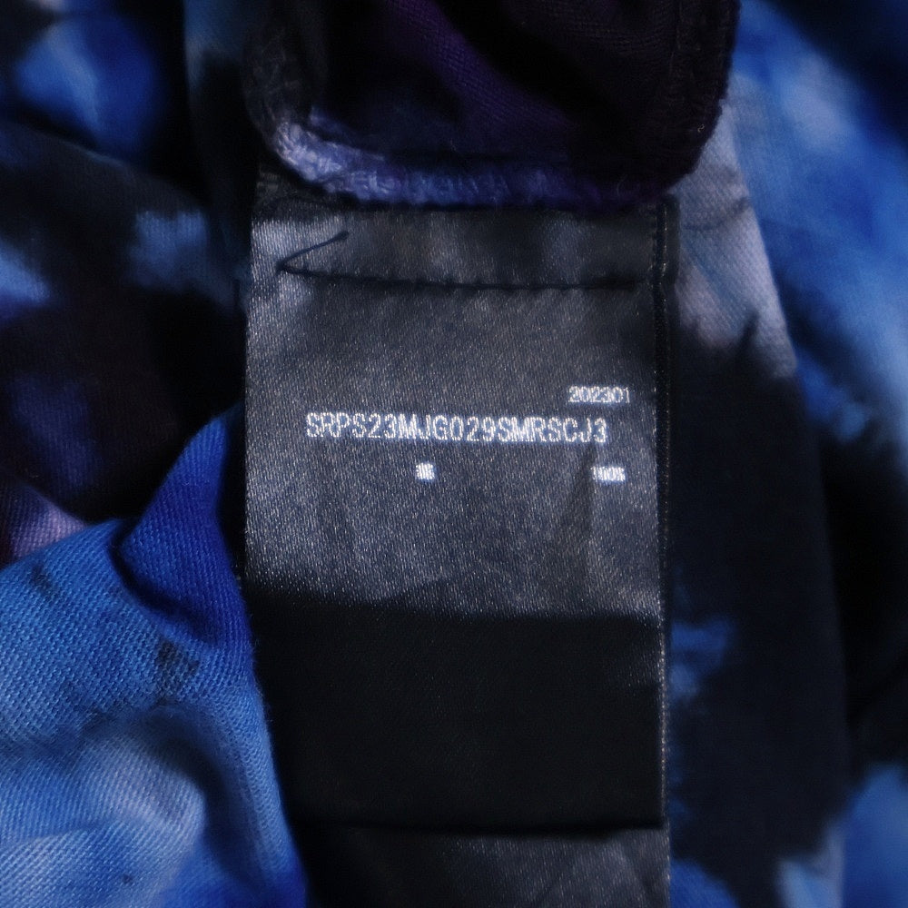 AMIRI(アミリ) タイダイプリント 半袖Tシャツ カットソー SRPS23MJG029SMRSCJ3 ブラック/パープル