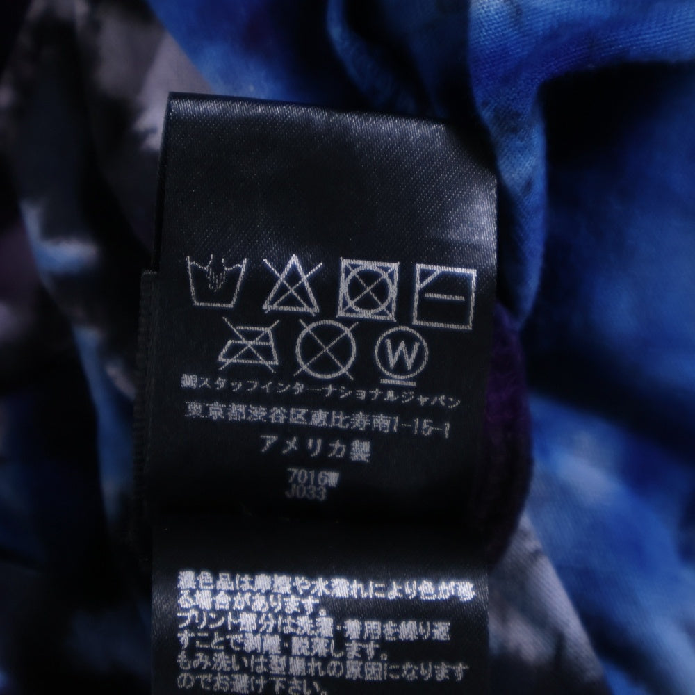 AMIRI(アミリ) タイダイプリント 半袖Tシャツ カットソー SRPS23MJG029SMRSCJ3 ブラック/パープル
