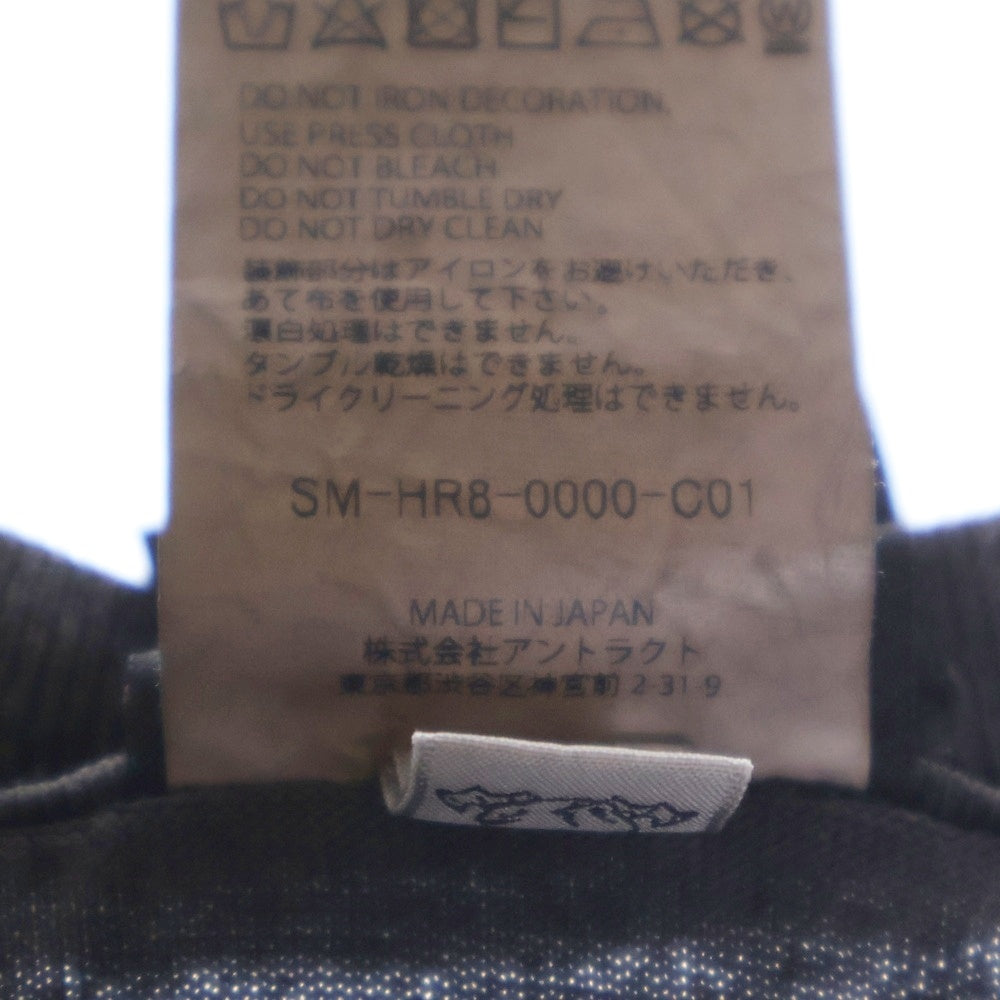 SAINT MICHAEL(セントマイケル) 25SS × FEAR OF GOD SNT OF GOD FG_SS TEE SM-HR8-0000-C01 VINTAGE加工 セントオブゴッド 両面プリント クルーネック 半袖Tシャツ カットソー ブラック