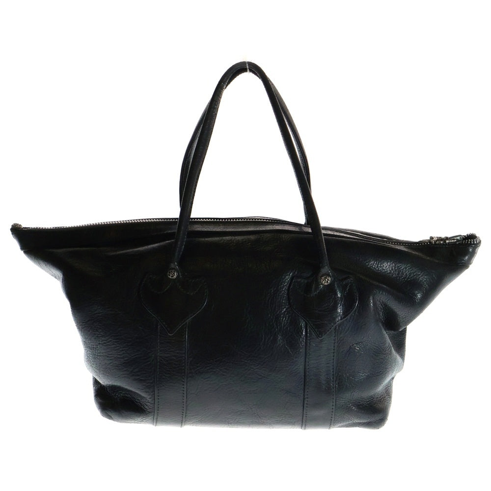 CHROME HEARTS クロムハーツ MONICA BAG SM モニカ レザーハンドバッグ ブラック CHROME HEARTS(クロムハーツ) MONICA BAG モニカ レザーハンドバッグ