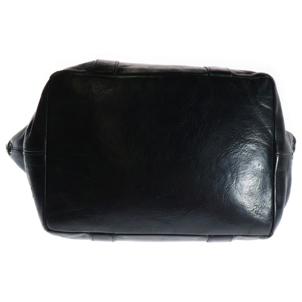 CHROME HEARTS(クロムハーツ) MONICA BAG モニカ レザーハンドバッグ ブラック