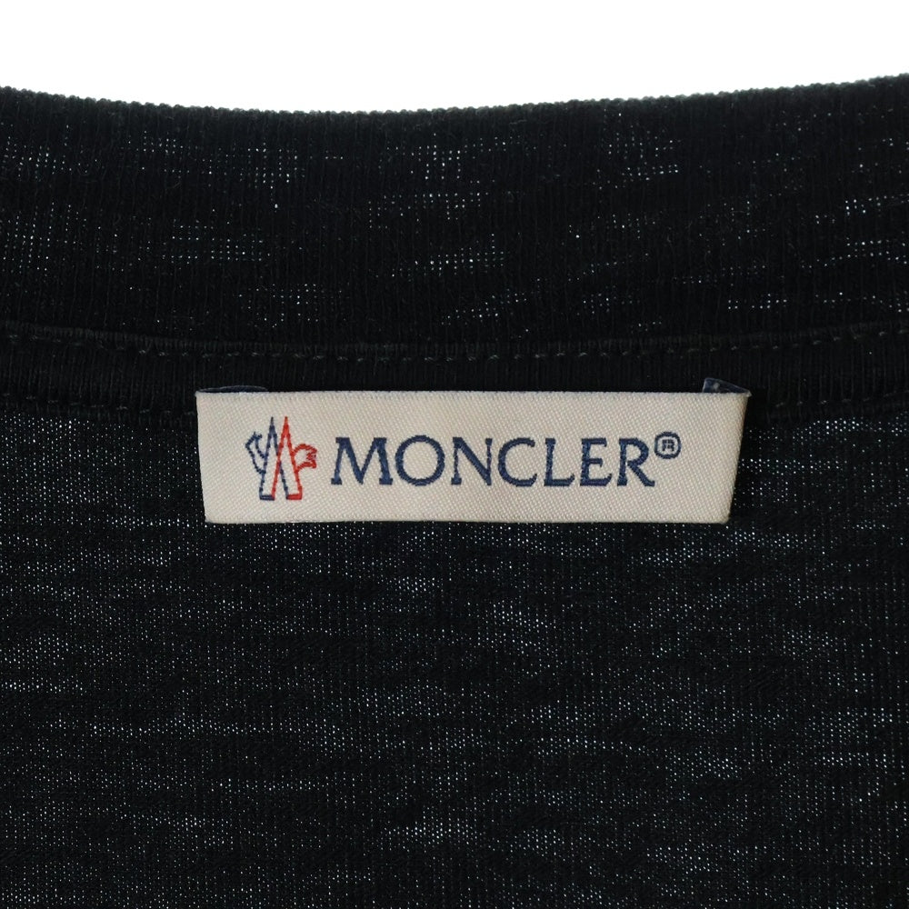 MONCLER(モンクレール) SS T-SHIRT 6 1017 ALYX 9SM 09Y-8C00001-M2780 半袖Tシャツ カットソー ブラック