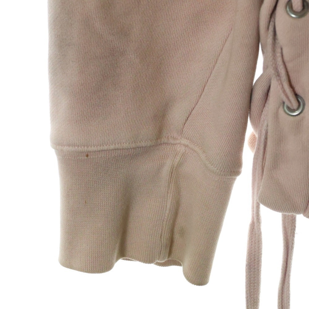 FAITH CONNEXION(フェイスコネクション) Bleached Hooded Sweater グラデーション ジップ パーカー X3306J00033 ピンク