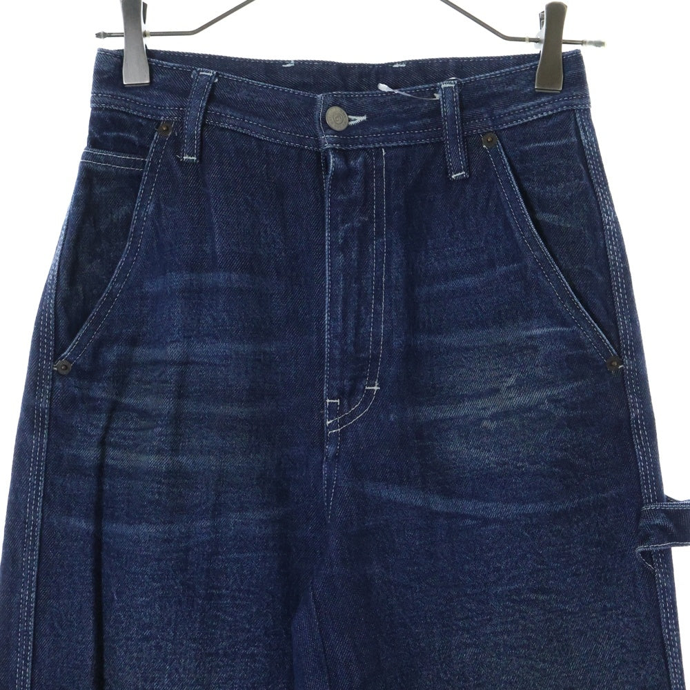 MM6 Maison Margiela(エムエムシックスメゾンマルジェラ) カットオフ ペインター デニムパンツ S52LA0069 S30640 インディゴ
