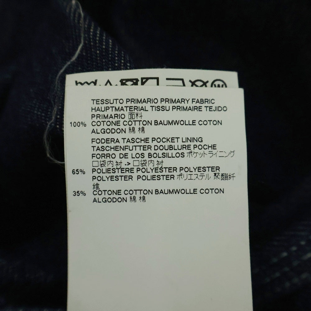 MM6 Maison Margiela(エムエムシックスメゾンマルジェラ) カットオフ ペインター デニムパンツ S52LA0069 S30640 インディゴ