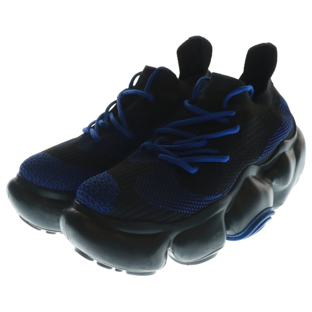 grounds(グラウンズ) ROYAL FLASH別注 MOOPIE BLUE RF ボリュームローカットスニーカー US9/27.0cm ブルー/ブラック