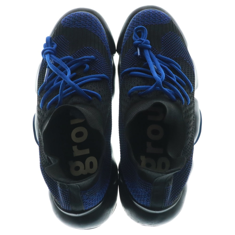 grounds(グラウンズ) ROYAL FLASH別注 MOOPIE BLUE RF ボリュームローカットスニーカー US9/27.0cm ブルー/ブラック