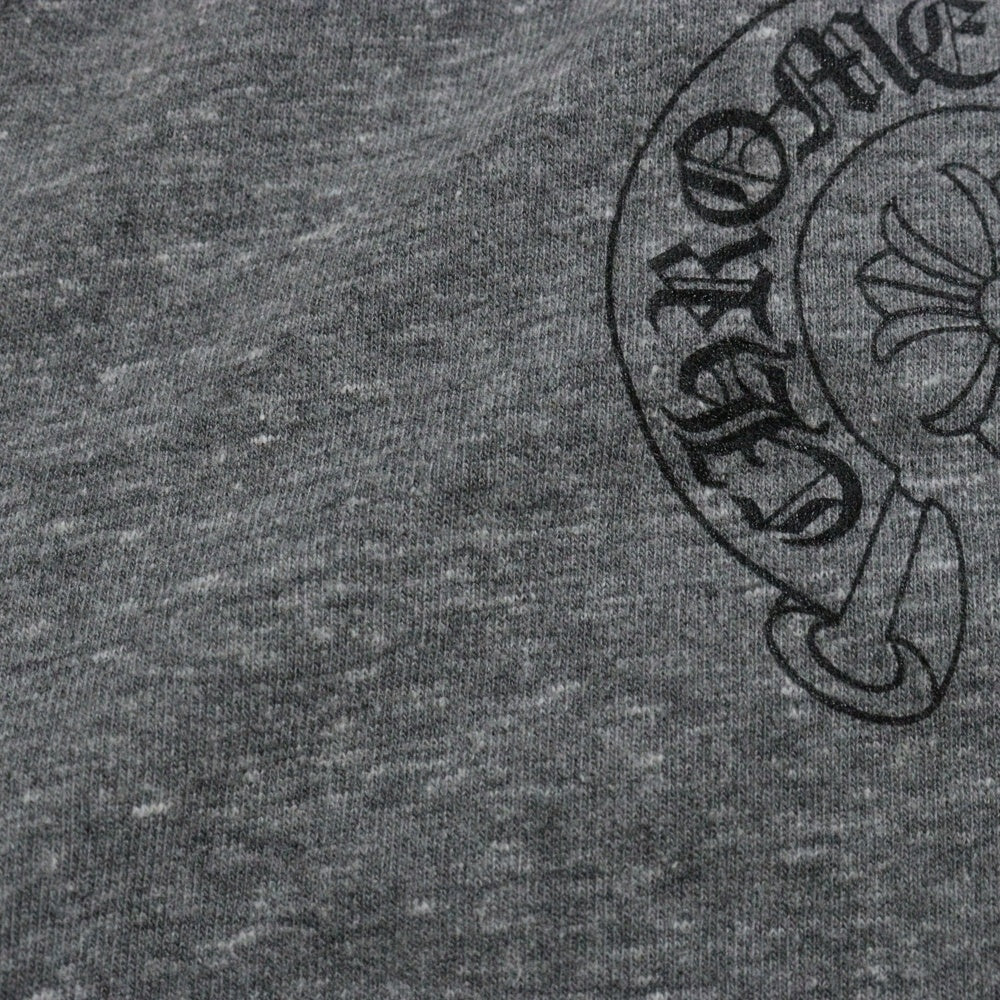 CHROME HEARTS(クロムハーツ) CHロゴ ホースシュープリント スウェットショーツ ショートパンツ ハーフパンツ グレー