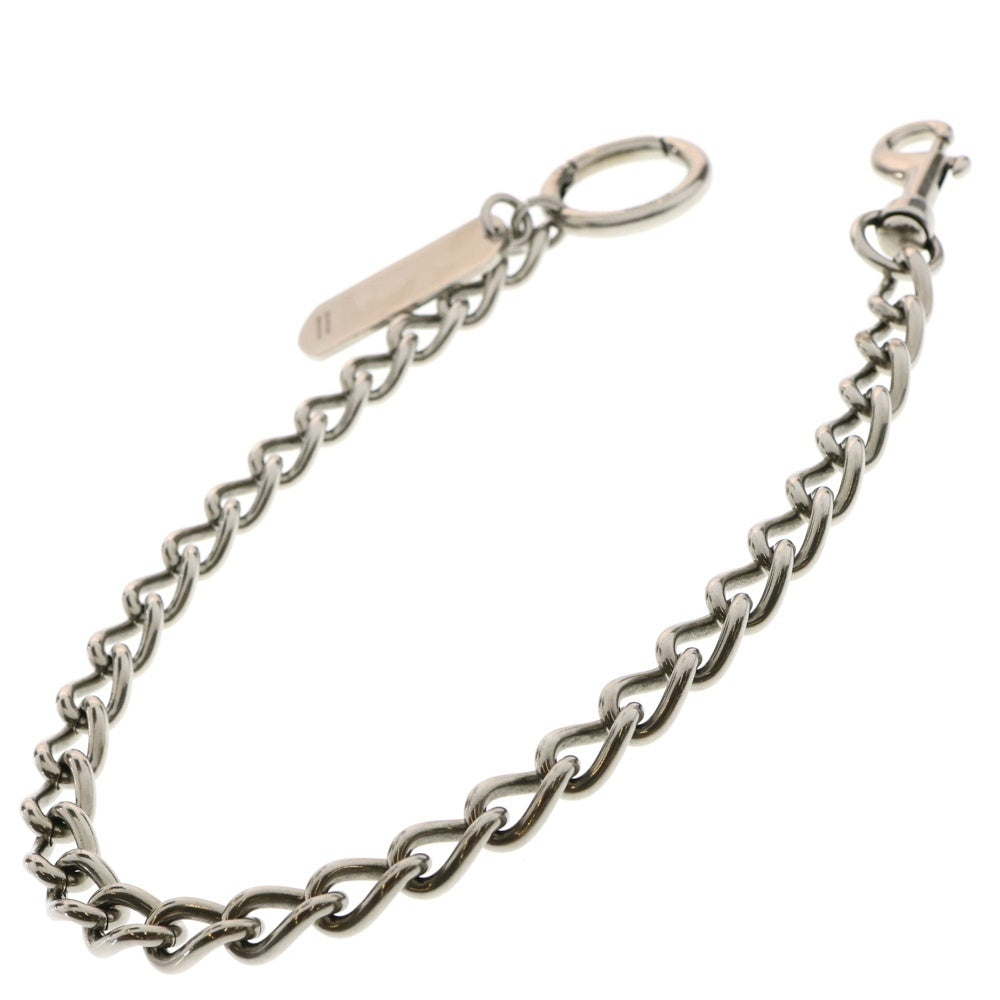 BALENCIAGA(バレンシアガ) Tags wallet chain ロゴタグ付きパンツチェーン ウォレットチェーン シルバー