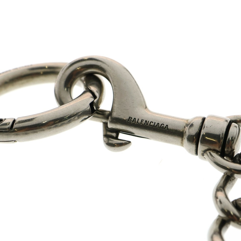 BALENCIAGA(バレンシアガ) Tags wallet chain ロゴタグ付きパンツチェーン ウォレットチェーン シルバー