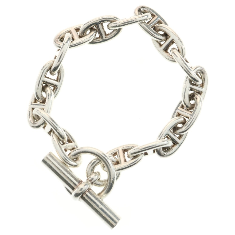 HERMES(エルメス) Chaine d'Ancre MM シェーヌダンクルMM 16コマ チェーンブレスレット シルバー