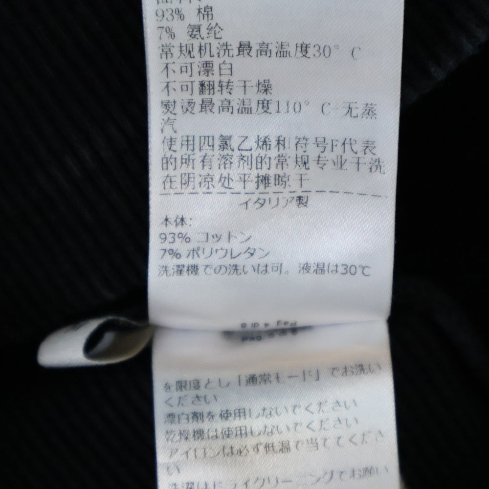 BOTTEGA VENETA(ボッテガヴェネタ) 24AW ロゴパッチ ノースリーブタンクトップシャツ ブラック 799593 V3Z60