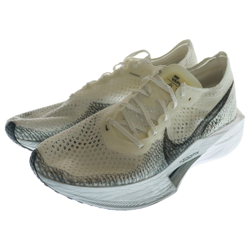 NIKE(ナイキ) ZOOM X Vaporfly 3 DV4129-100 ズーム ヴェイパーフライ ローカットシューズ ランニングスニーカー ホワイト US9.5/27.5cm