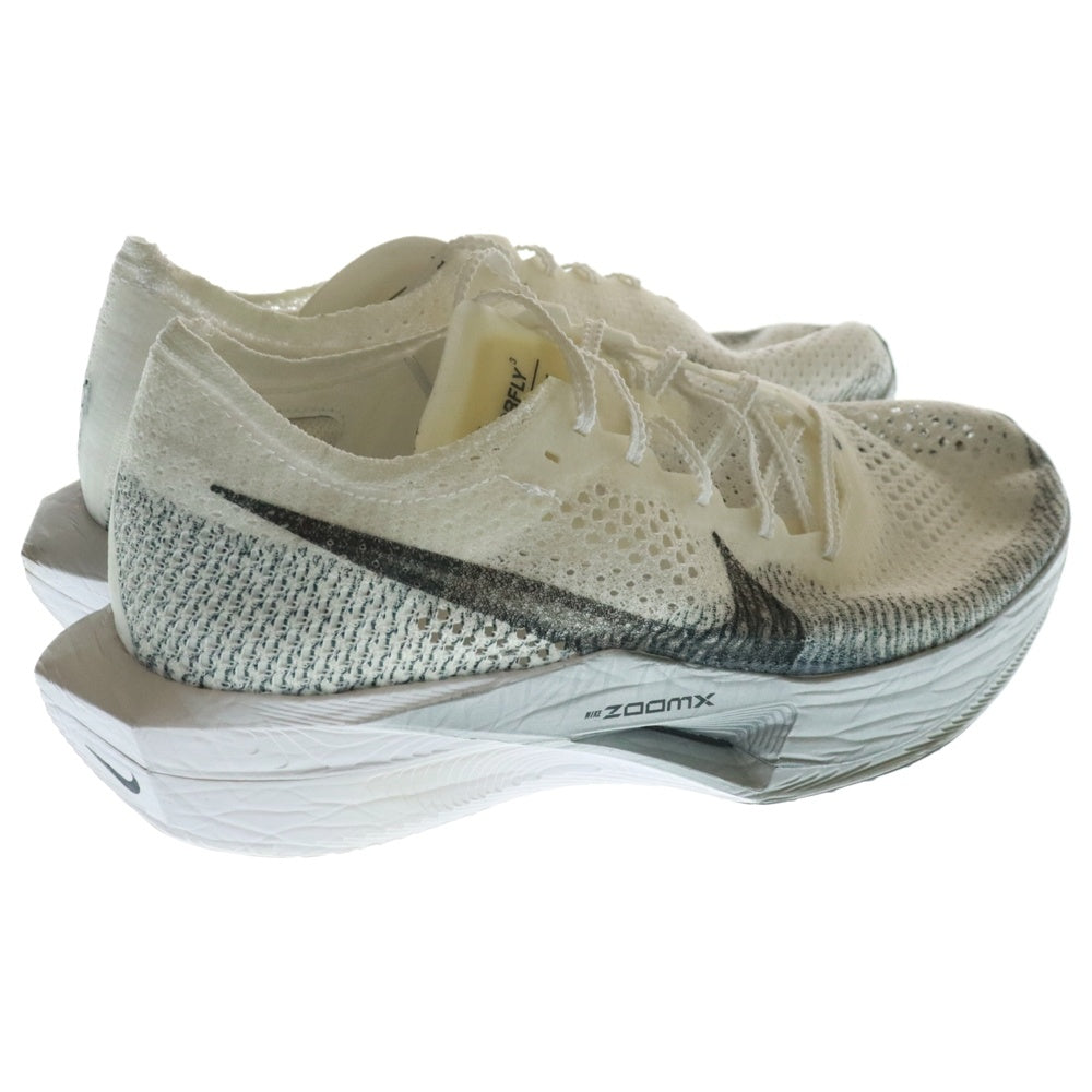 NIKE(ナイキ) ZOOM X Vaporfly 3 DV4129-100 ズーム ヴェイパーフライ ローカットシューズ ランニングスニーカー ホワイト US9.5/27.5cm