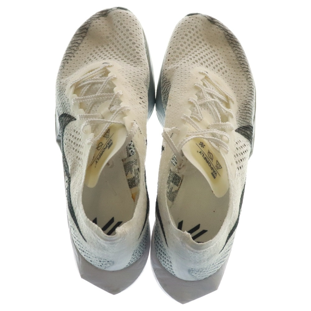 NIKE(ナイキ) ZOOM X Vaporfly 3 DV4129-100 ズーム ヴェイパーフライ ローカットシューズ ランニングスニーカー ホワイト US9.5/27.5cm