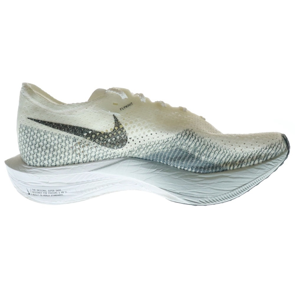 NIKE(ナイキ) ZOOM X Vaporfly 3 DV4129-100 ズーム ヴェイパーフライ ローカットシューズ ランニングスニーカー ホワイト US9.5/27.5cm