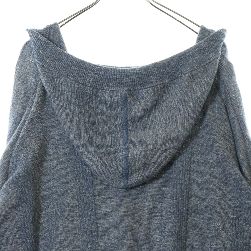 Maison Margiela(メゾンマルジェラ) 25SS HOOD SWEAT サマーシネ ニットフーディパーカー ネイビー S50GU0226 M13097