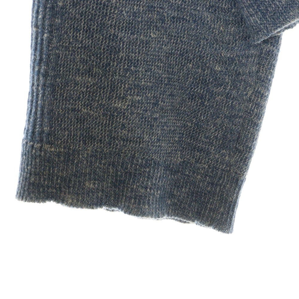 Maison Margiela(メゾンマルジェラ) 25SS HOOD SWEAT サマーシネ ニットフーディパーカー ネイビー S50GU0226 M13097