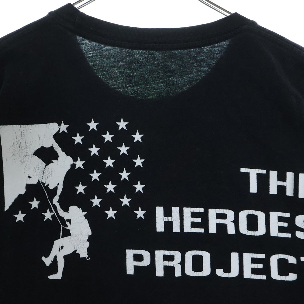 CHROME HEARTS(クロムハーツ) CH T-SHRT THE HEROES PROJECT ヒーロープロジェクト 半袖tシャツ ブラック