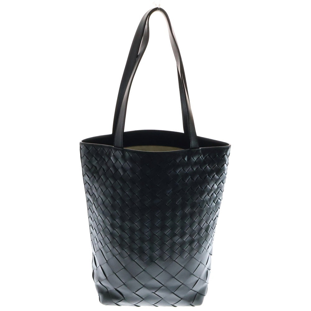 BOTTEGA VENETA(ボッテガヴェネタ) イントレチャート レザー トートバッグ ブラック