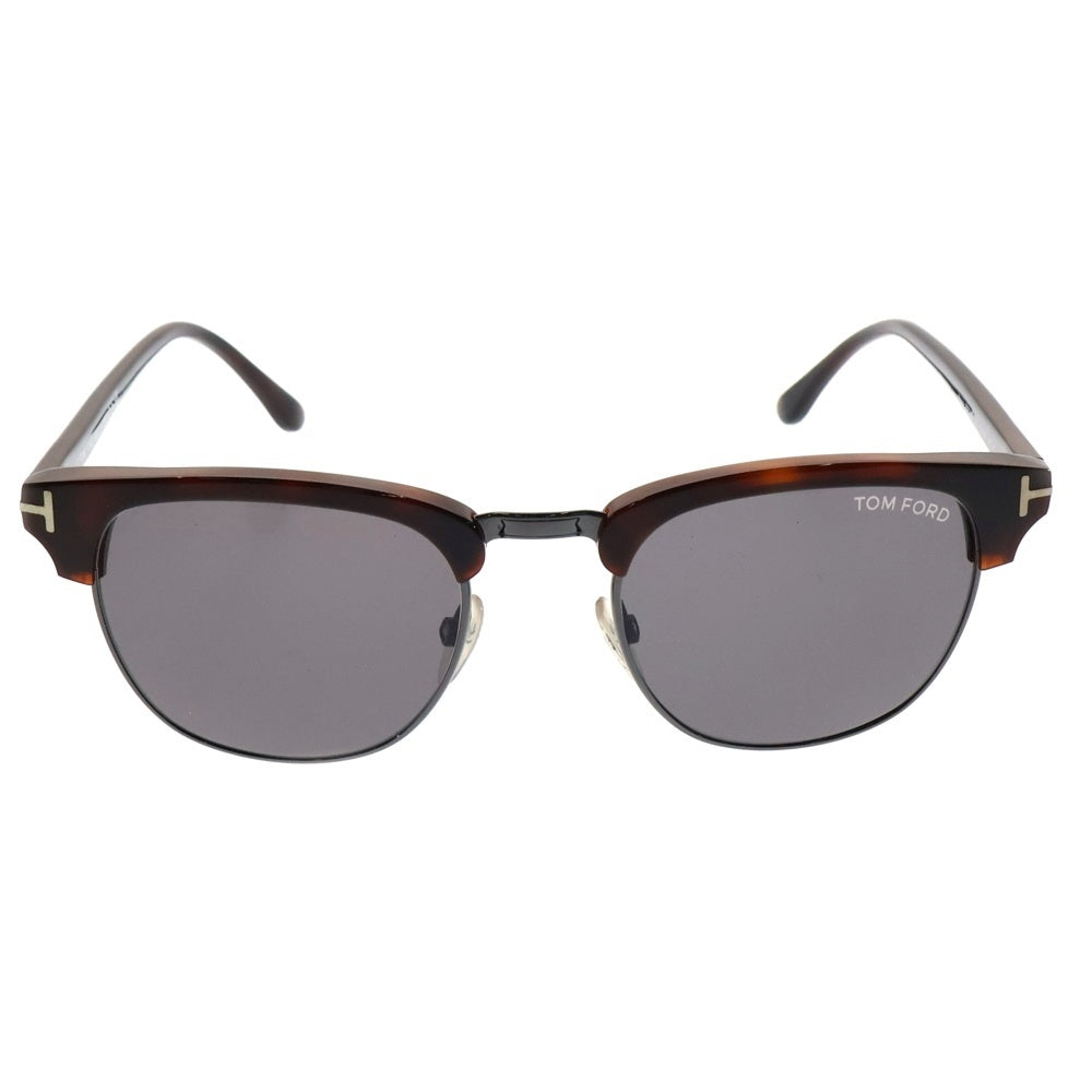 TOM FORD(トムフォード) TF248 Henry サーモントブロー ボストンウエリントン カラーレンズサングラス 眼鏡 ブラウン