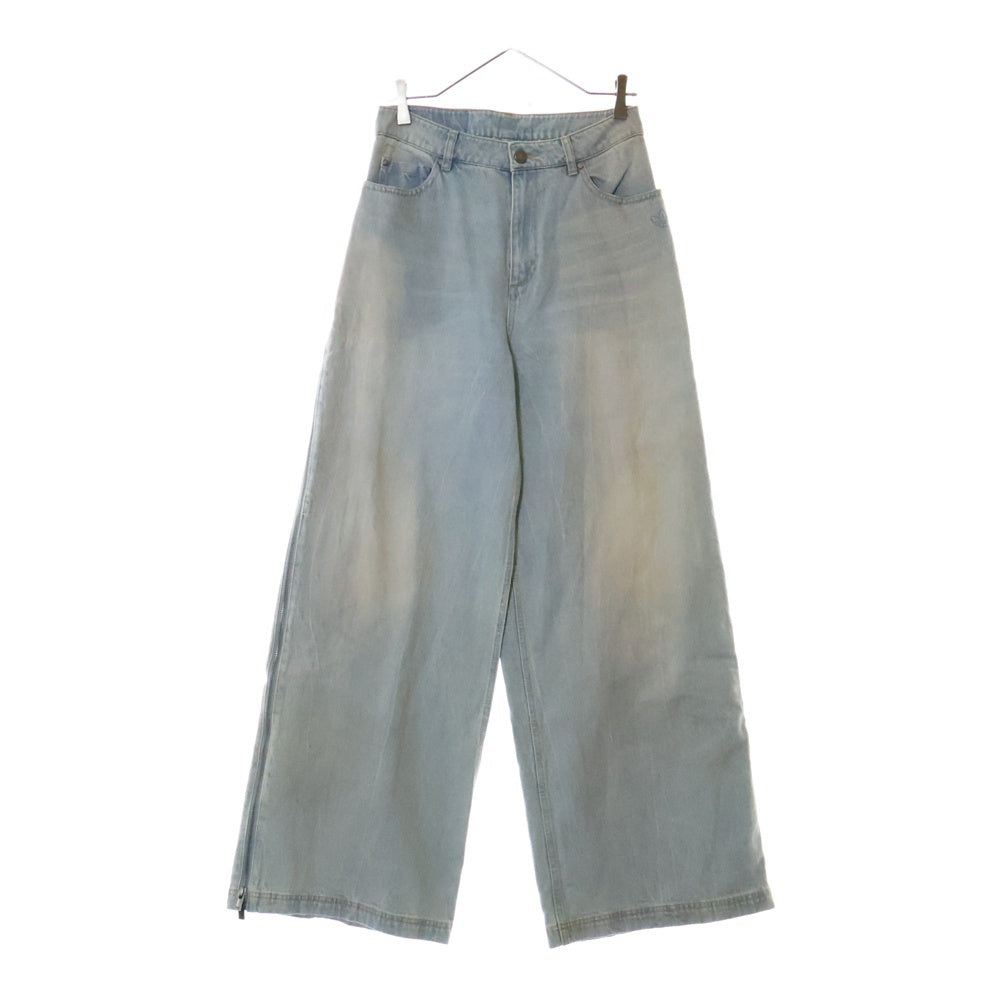 adidas(アディダス) Adilenium Season 3 Zip Washed Denim Pants JX9210 アディニウム 3ジップ デニムパンツ インディゴ
