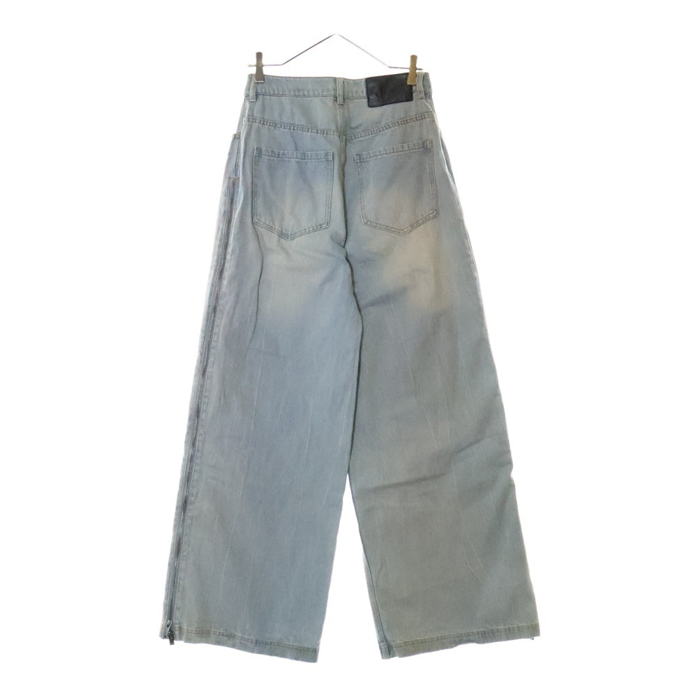 adidas(アディダス) Adilenium Season 3 Zip Washed Denim Pants JX9210 アディニウム 3ジップ デニムパンツ インディゴ