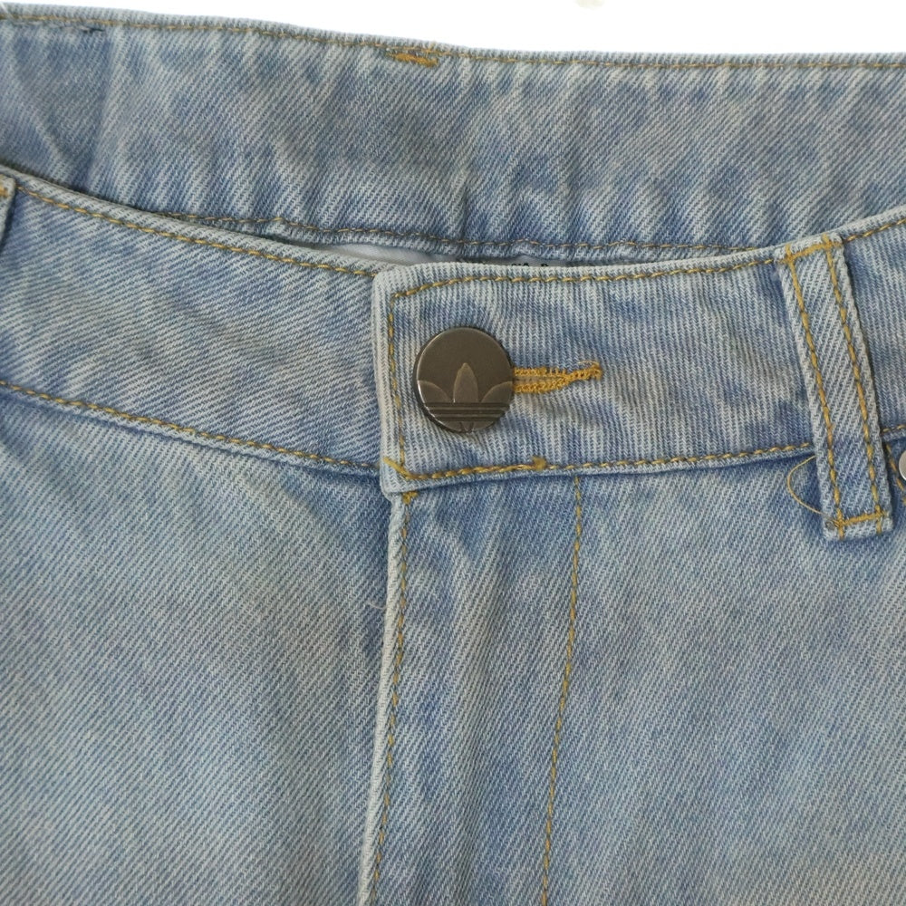 adidas(アディダス) Adilenium Season 3 Zip Washed Denim Pants JX9210 アディニウム 3ジップ デニムパンツ インディゴ